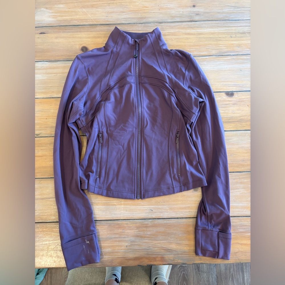 lululemon athletica Plum Full-Zip Utility Jacket